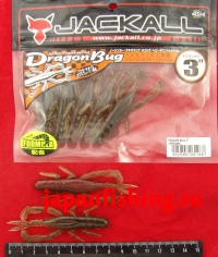 Jackall Dragon Bug 3" 7шт(1987)zarigani
