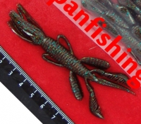 Jackall Pine Shrimp 3.5" 7шт.(9679)June Bug