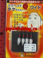 Smith Jig Head Bamboo Chang 1.5g #8 STD 4шт.
