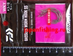 Daiwa Bassers Worm Hook SS WKY #3/0 5шт