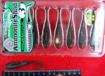 Jackall Ammonite Shad 3"(8шт)GreenPumpkin