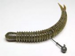 Keitech Custom Worms Live Impact 2.5" #309 Sahara Olive FLK 12шт.